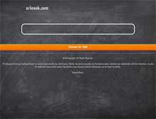 Tablet Screenshot of orlenok.com